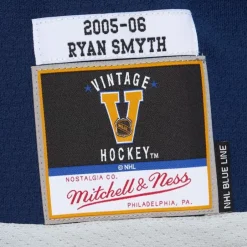 Mitchell & Ness Nhl Blue Line-Blue Line Ryan Smyth Edmonton Oilers Dark 2005 Jersey