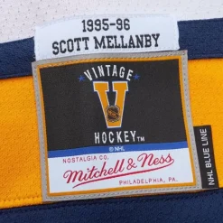 Mitchell & Ness Nhl Blue Line-Blue Line Scott Mellanby Florida Panthers Dark 1995 Jersey