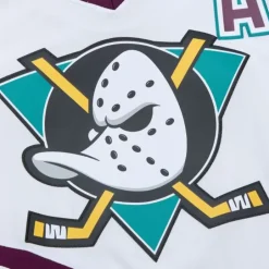 Mitchell & Ness Nhl Blue Line-Blue Line Teemu Selanne Anaheim Ducks White 1996 Jersey