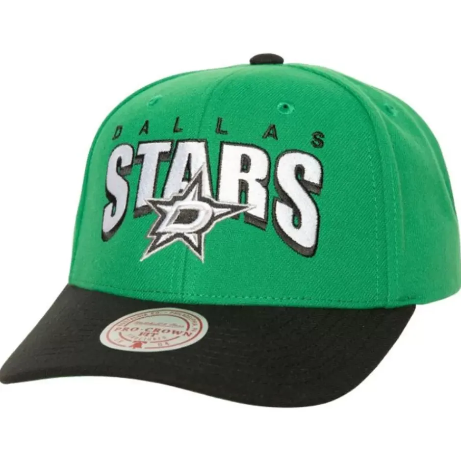 Mitchell & Ness Snapback-Boom Text Pro Snapback Dallas Stars