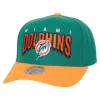Mitchell & Ness Snapback-Boom Text Pro Snapback Miami Dolphins