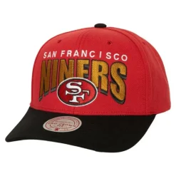Mitchell & Ness Snapback-Boom Text Pro Snapback San Francisco 49Ers