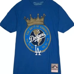 Men Mitchell & Ness T-Shirts & Tops-Boys Of Summer Tee Los Angeles Dodgers