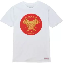 Men Mitchell & Ness T-Shirts & Tops-Branded Bruce Lee Legacy Tee