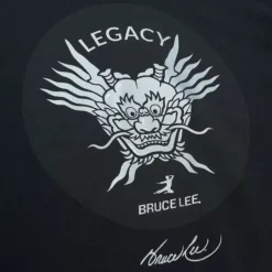 Men Mitchell & Ness Hoodies & Sweatshirts-Branded Bruce Lee Legacy Crewneck