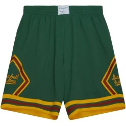 Mitchell & Ness M&N Brand-Branded Diamond Script Shorts