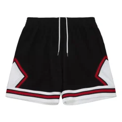 Mitchell & Ness M&N Brand-Branded French Terry Diamond Shorts