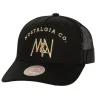 Mitchell & Ness Snapback-Branded Lockup Trucker Snapback