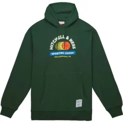 Men Mitchell & Ness Hoodies & Sweatshirts-Branded M&N Fashion Graphic Hoodie