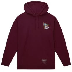Men Mitchell & Ness Hoodies & Sweatshirts-Branded M&N Flag Hoodie