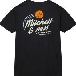 Men Mitchell & Ness T-Shirts & Tops-Branded M&N Graphic Pocket Tee