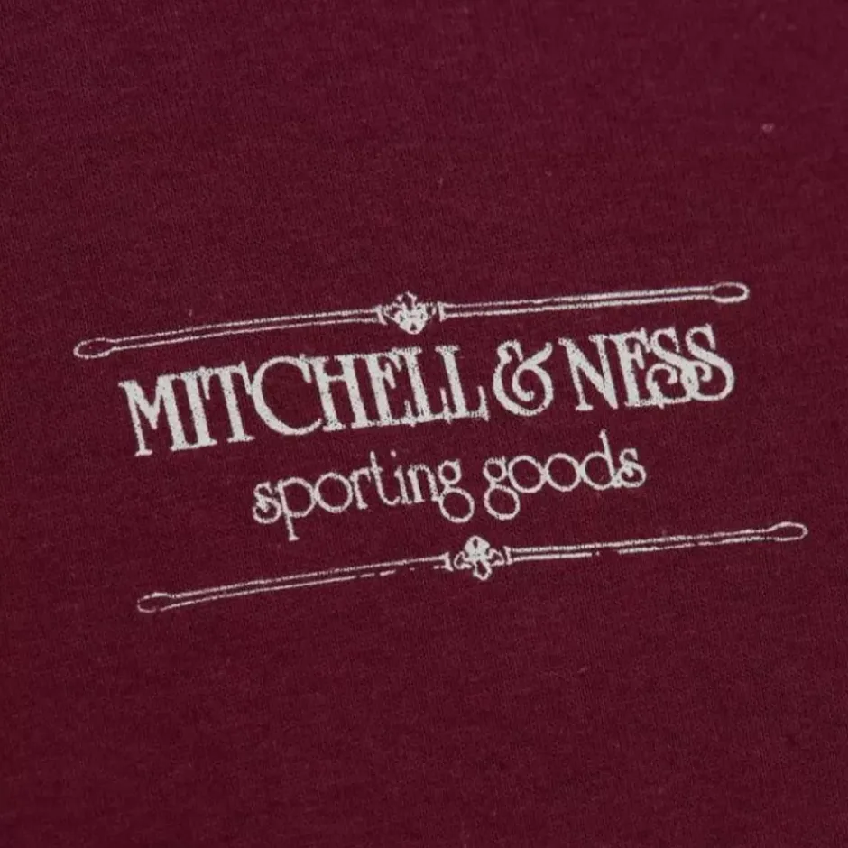 Men Mitchell & Ness T-Shirts & Tops-Branded M&N Gt Graphic Ls Tee