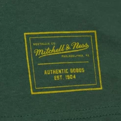Men Mitchell & Ness T-Shirts & Tops-Branded M&N Gt Graphic Racquet Tee