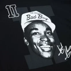 Men Mitchell & Ness T-Shirts & Tops-Branded Quote Tee