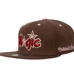 Mitchell & Ness Fitted-Brown Sugar Bacon Fitted Hat Hwc Orlando Magic