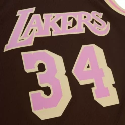 Mitchell & Ness Nba Swingman-Brown Sugar Bacon Swingman Jersey Los Angeles Lakers 1996-97 Shaquille O'Neal
