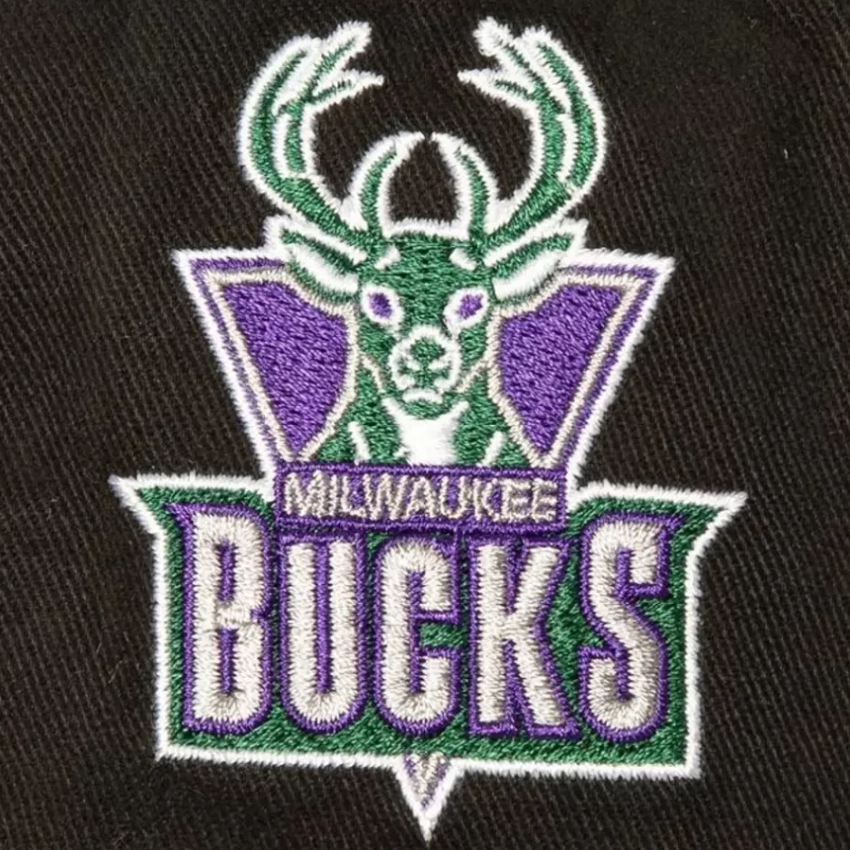 Mitchell & Ness Snapback-Brushed Past Ya Pro Snapback Hwc Milwaukee Bucks