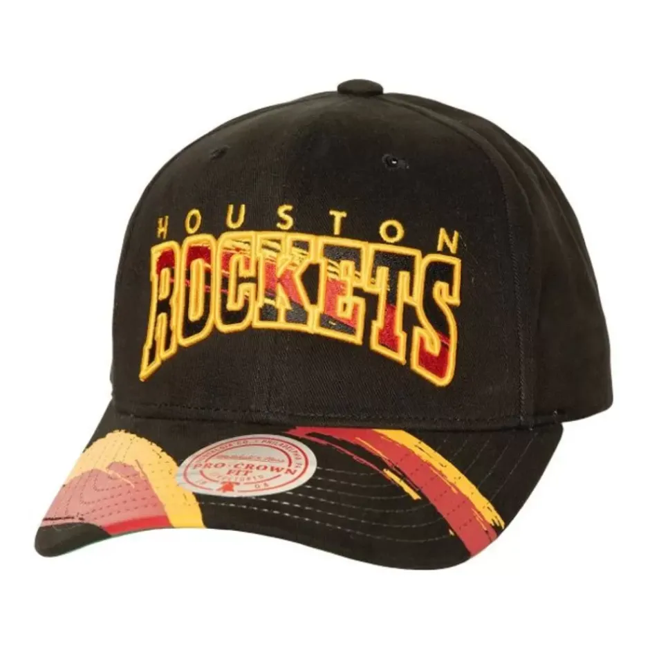 Mitchell & Ness Snapback-Brushed Past Ya Pro Snapback Hwc Houston Rockets