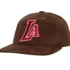 Mitchell & Ness Snapback-Bsb Cord Deadstock Snapback Hwc Los Angeles Lakers