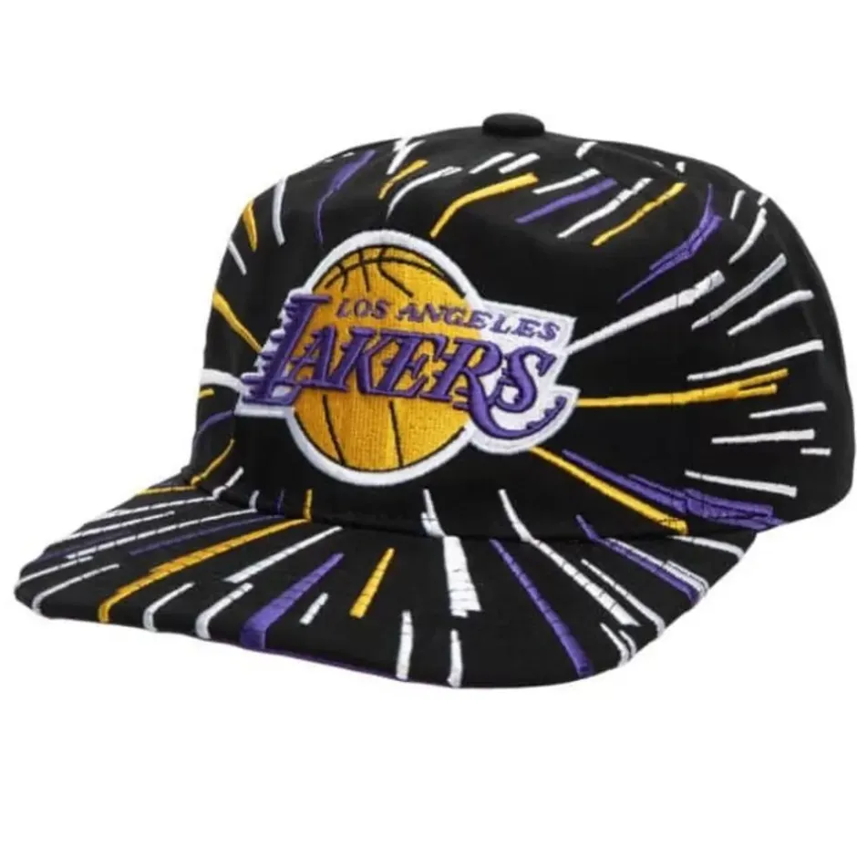 Mitchell & Ness Snapback-Burst Deadstock Snapback Los Angeles Lakers