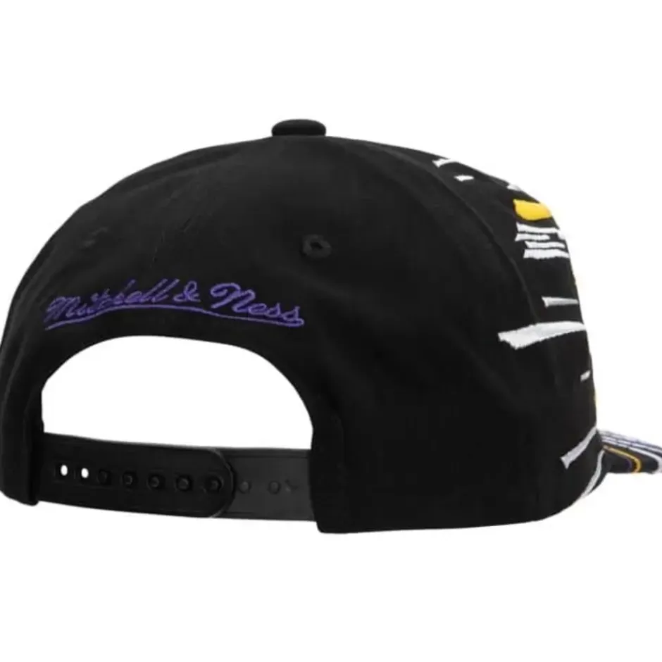 Mitchell & Ness Snapback-Burst Deadstock Snapback Los Angeles Lakers
