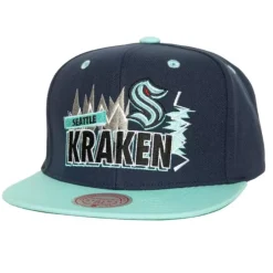 Mitchell & Ness Snapback-Buzz Snapback Seattle Kraken