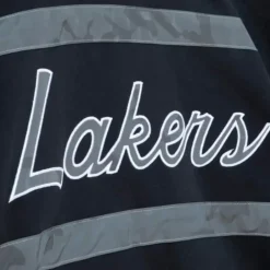 Men Mitchell & Ness Hoodies & Sweatshirts-Camo Reflective Head Coach Hoodie Los Angeles Lakers