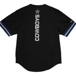 Men Mitchell & Ness Hoodies & Sweatshirts-Camo Reflective Mesh Crewneck Dallas Cowboys