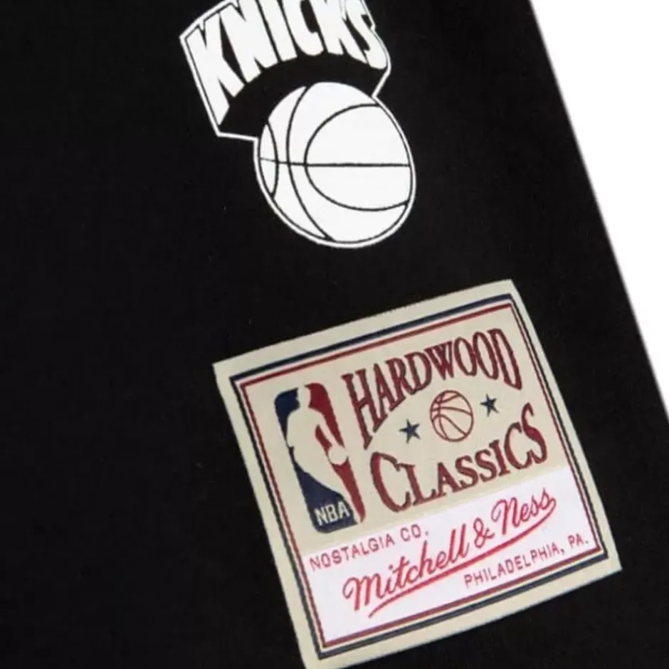 Men Mitchell & Ness T-Shirts & Tops-Camo Reflective Ss Tee New York Knicks