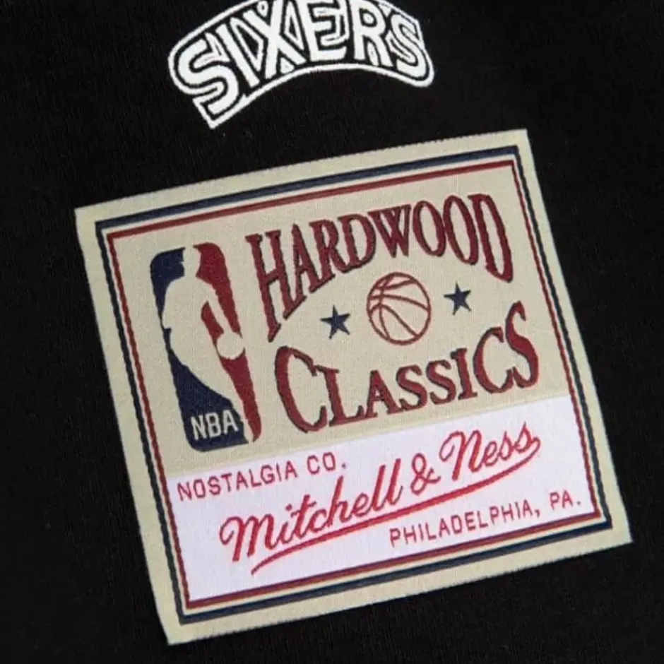 Men Mitchell & Ness T-Shirts & Tops-Camo Reflective Ss Tee Philadelphia 76Ers