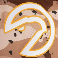 Men Mitchell & Ness Shorts-Camo Reflective Swingman Atlanta Hawks 1986 Shorts