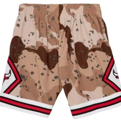 Men Mitchell & Ness Shorts-Camo Reflective Swingman Chicago Bulls 1997 Shorts