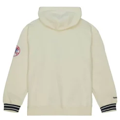 Men Mitchell & Ness Hoodies & Sweatshirts-Chainstitch Heavyweight Hoodie Current New York Yankees