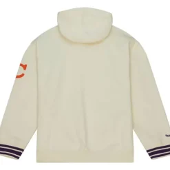 Men Mitchell & Ness Hoodies & Sweatshirts-Chainstitch Heavyweight Hoodie Retro Clemson University