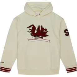 Men Mitchell & Ness Hoodies & Sweatshirts-Chainstitch Heavyweight Hoodie Retro University Of South Carolina