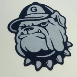 Men Mitchell & Ness Hoodies & Sweatshirts-Chainstitch Heavyweight Hoodie Retro Georgetown University