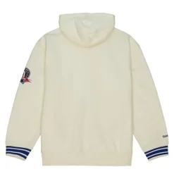 Men Mitchell & Ness Hoodies & Sweatshirts-Chainstitch Heavyweight Hoodie Retro New England Patriots