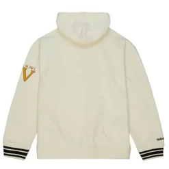 Men Mitchell & Ness Hoodies & Sweatshirts-Chainstitch Heavyweight Hoodie Retro Oakland Raiders