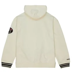 Men Mitchell & Ness Hoodies & Sweatshirts-Chainstitch Heavyweight Hoodie Retro Chicago Bulls