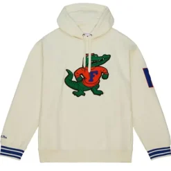 Men Mitchell & Ness Hoodies & Sweatshirts-Chainstitch Heavyweight Hoodie Retro University Of Florida
