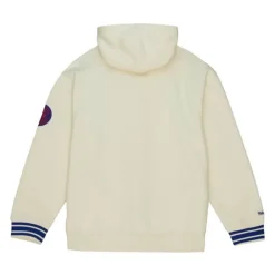 Men Mitchell & Ness Hoodies & Sweatshirts-Chainstitch Heavyweight Hoodie Retro New York Knicks