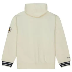 Men Mitchell & Ness Hoodies & Sweatshirts-Chainstitch Heavyweight Hoodie Retro Indiana Pacers