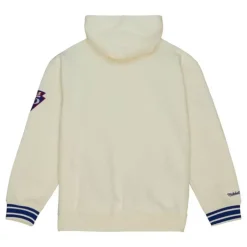 Men Mitchell & Ness Hoodies & Sweatshirts-Chainstitch Heavyweight Hoodie Retro Buffalo Bills