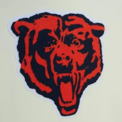 Men Mitchell & Ness Hoodies & Sweatshirts-Chainstitch Heavyweight Hoodie Retro Chicago Bears