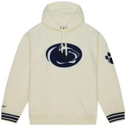 Men Mitchell & Ness Hoodies & Sweatshirts-Chainstitch Heavyweight Hoodie Current Penn State University