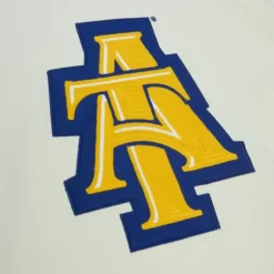 Men Mitchell & Ness Hoodies & Sweatshirts-Chainstitch Heavyweight Hoodie Current North Carolina A&T University