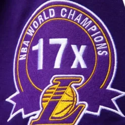 Men Mitchell & Ness T-Shirts & Tops-Champ City Ss Tee Los Angeles Lakers