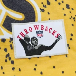 Men Mitchell & Ness T-Shirts & Tops-Champ City Sublimated Ss Tee Pittsburgh Steelers