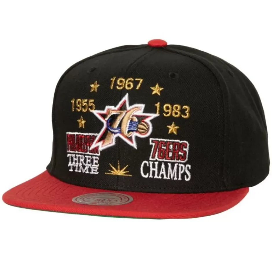 Mitchell & Ness Snapback-Champ Is Here Snapback Hwc Philadelphia 76Ers