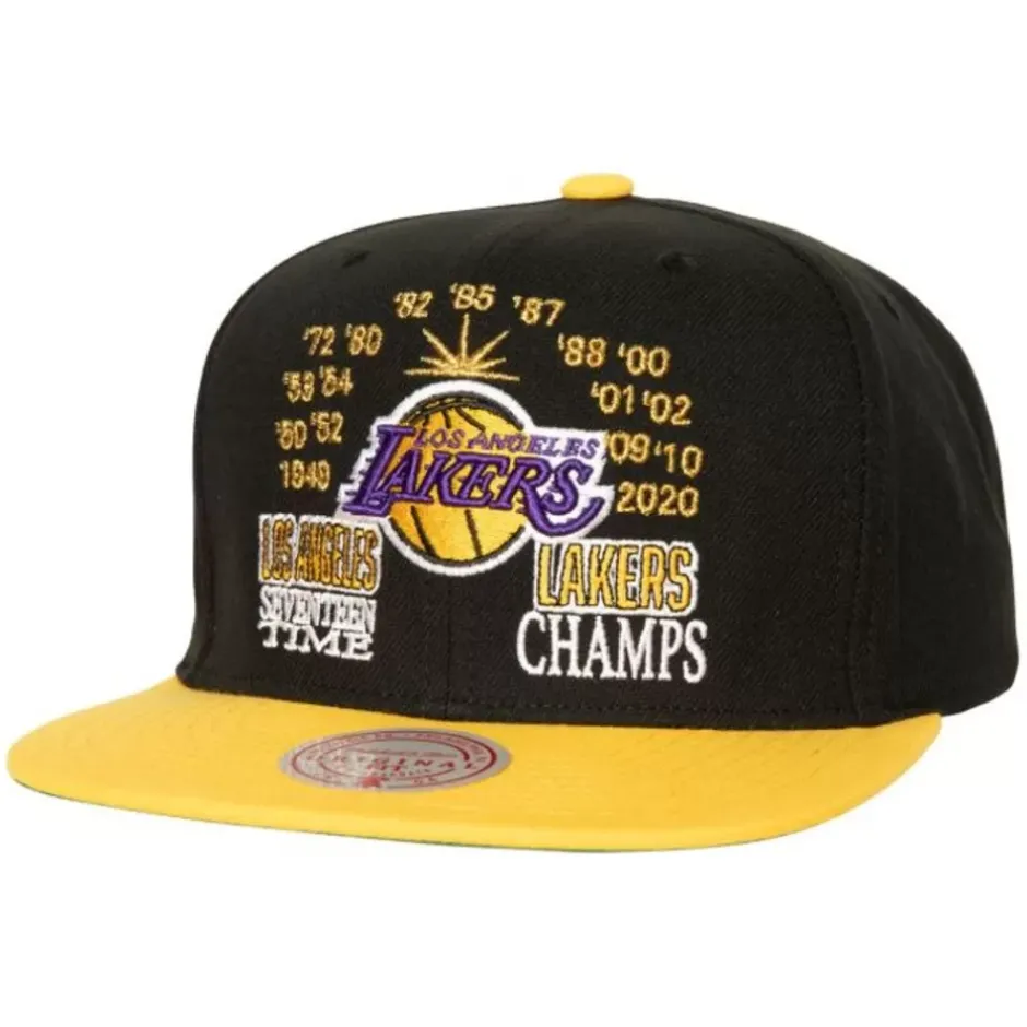 Mitchell & Ness Snapback-Champ Is Here Snapback Los Angeles Lakers